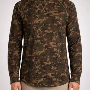 Buckhorn River Camo Waffle Knit Thermal Shirt Men’s XL Long Sleeve NWT
